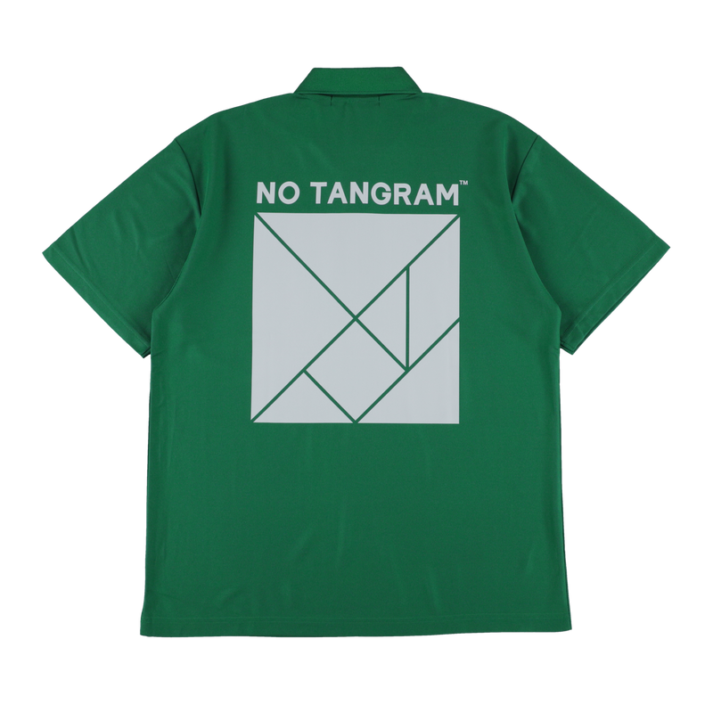 NO COFFEE × TANGRAM 5TH ANNIV. POLO SHIRTS GREEN TGS-MPL131【受注
