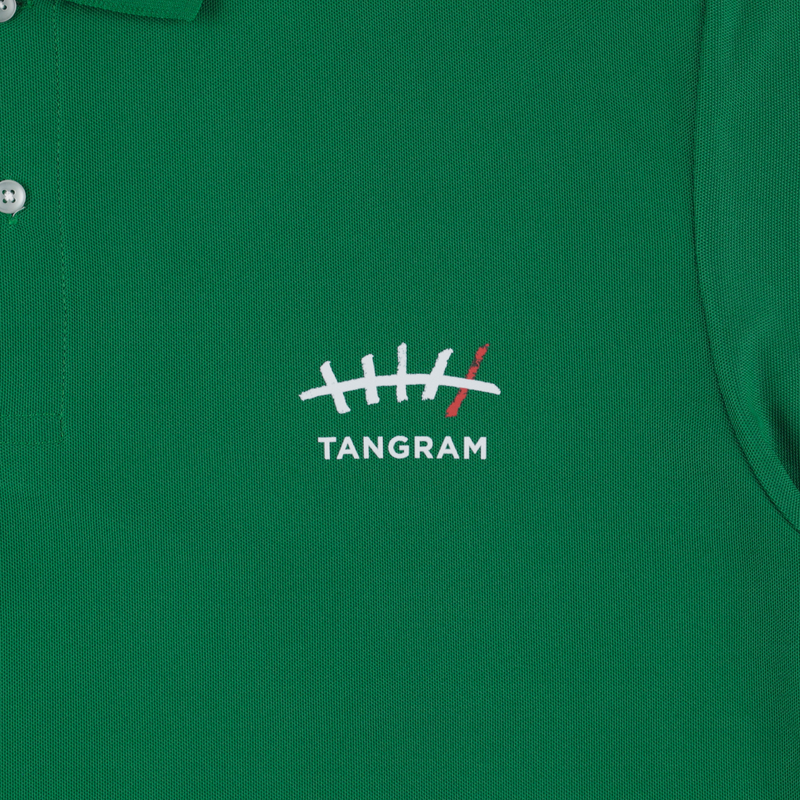 NO COFFEE × TANGRAM 5TH ANNIV. POLO SHIRTS GREEN TGS-MPL131【受注