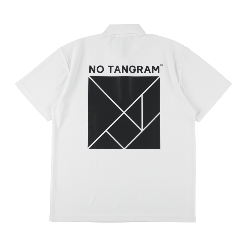 NO COFFEE × TANGRAM 5TH ANNIV. POLO SHIRTS WHITE TGS-MPL131【受注