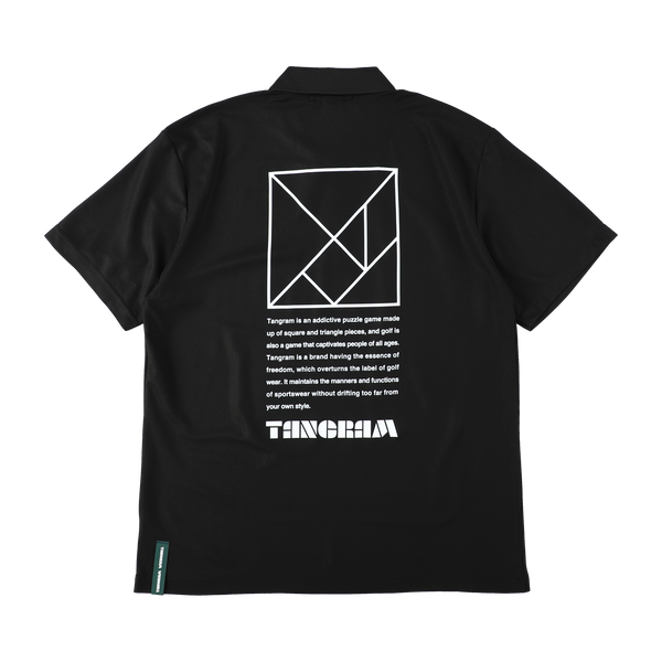 TURF POLO SHIRTS  BLACK TGS-MPL32