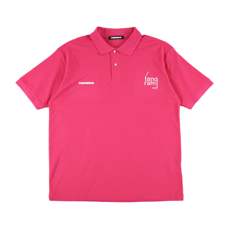 NEW HOLE IN ONE T/C POLO SHIRTS  TROPICAL PINK TGS-MPL50