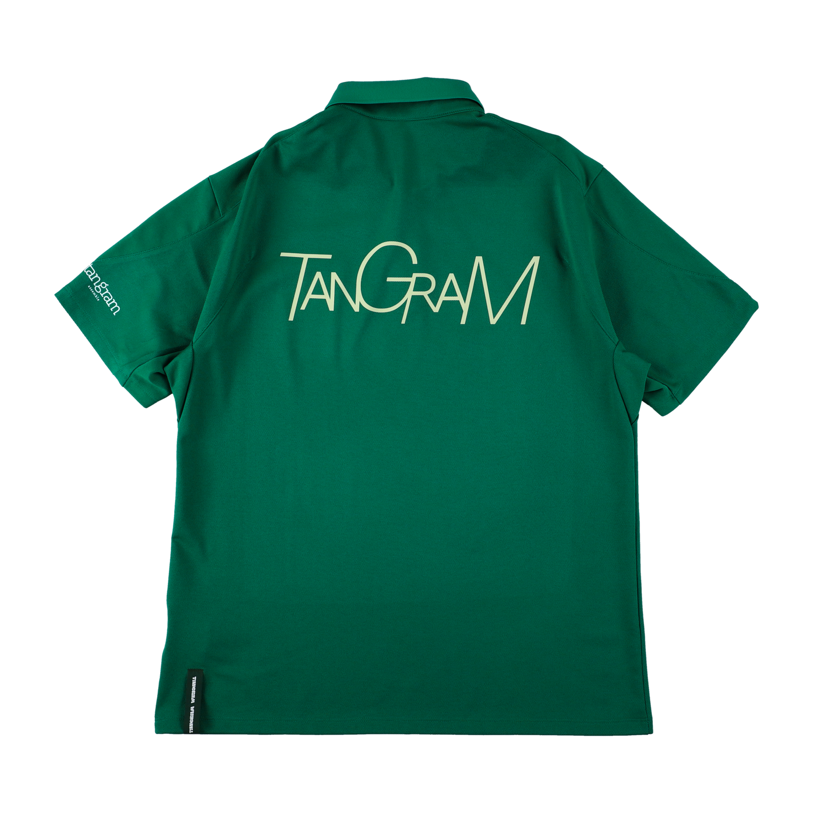 TANGRAM ゴルフ ポロシャツ 緑　Lサイズ TGM LOGO FLEX POLO SHIRTS GREEN TGS-MPL64 – TANGRAM