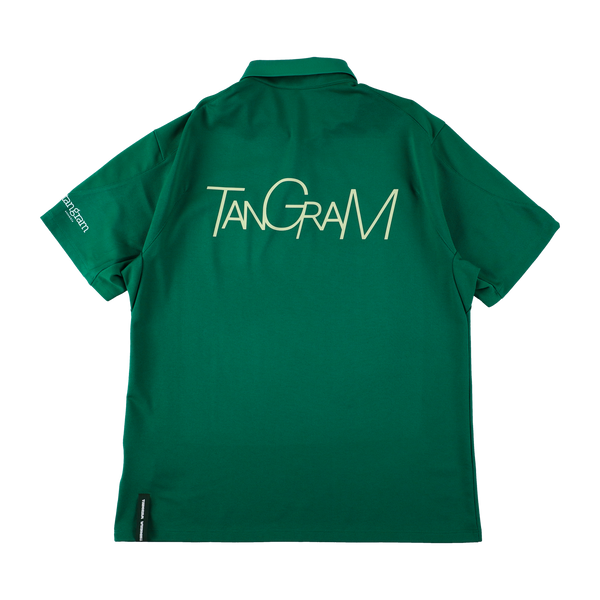 TGM LOGO FLEX POLO SHIRTS GREEN TGS-MPL64 – TANGRAM