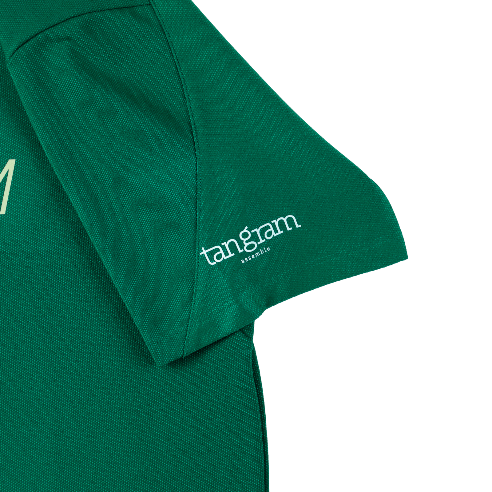 TANGRAM ゴルフ ポロシャツ 緑　Lサイズ TANGRAM ゴルフ ポロシャツ 緑 Lサイズ - メルカリ