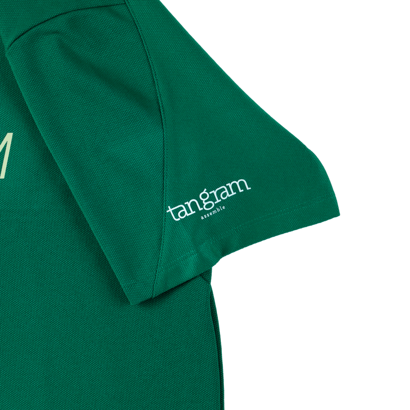 TGM LOGO FLEX POLO SHIRTS GREEN TGS-MPL64