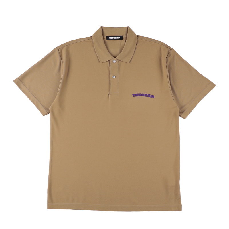 CURVE LOGO POLO SHIRTS SAND KHAKI TGS-MPL67