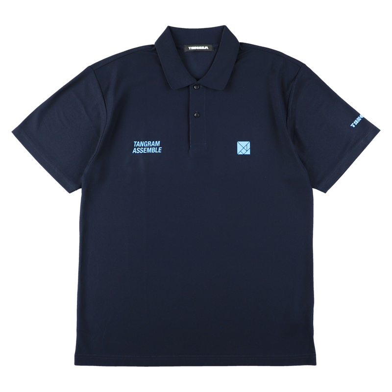 ASSEMBLE TEAM POLO SHIRTS  NAVY TGS-MPL80