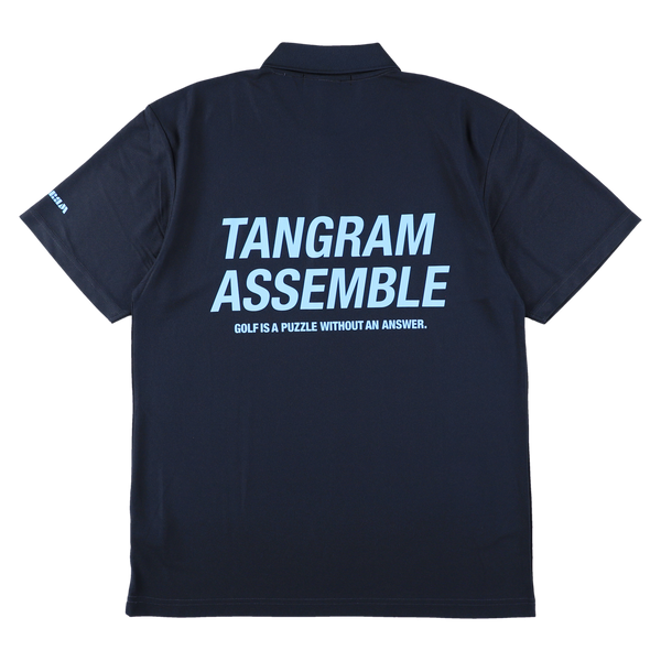 ASSEMBLE TEAM POLO SHIRTS  NAVY TGS-MPL80