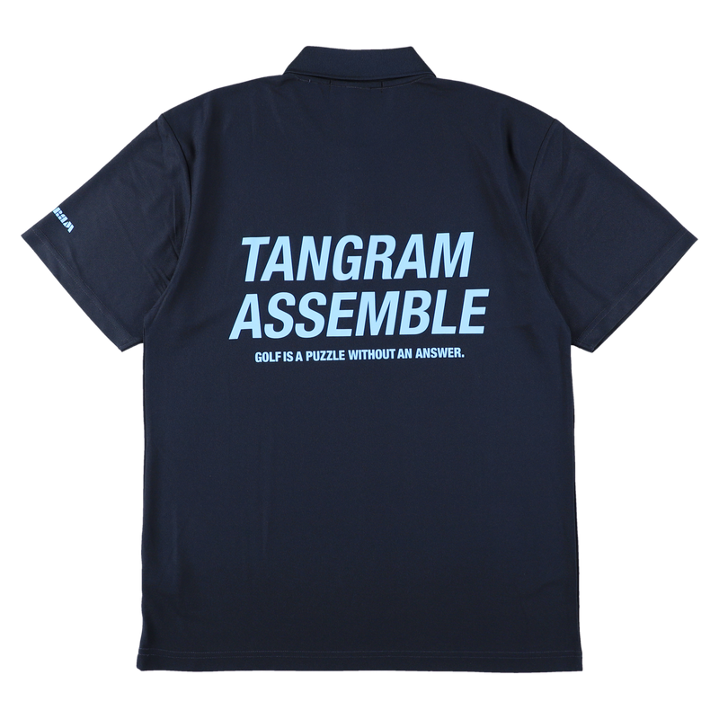 ASSEMBLE TEAM POLO SHIRTS  NAVY TGS-MPL80