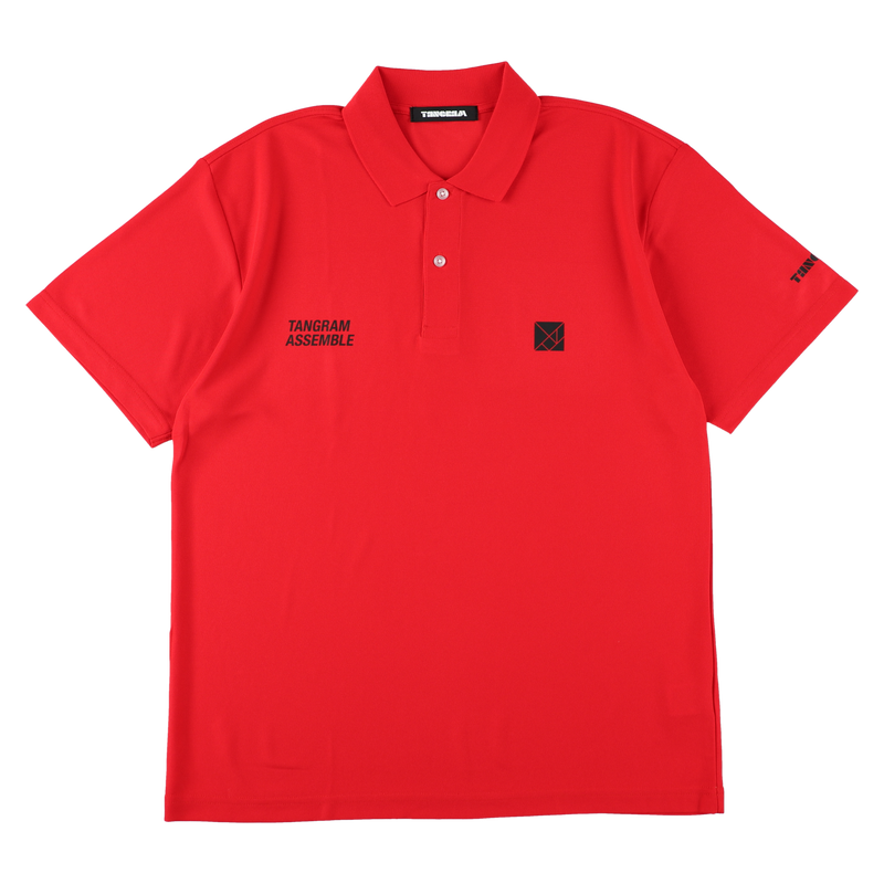 ASSEMBLE TEAM POLO SHIRTS RED TGS-MPL80