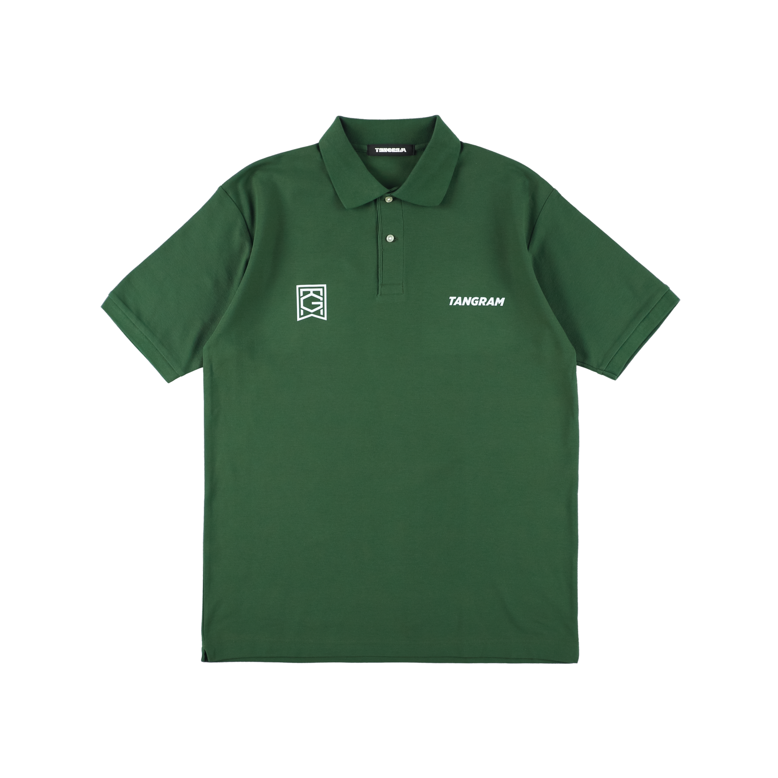 【未使用XLグリーン】clubhaus ×TANGRAM ポロシャツ①窪塚着用 TANGRAM 緑 ポロシャツ タングラム ポロシャツ 緑 Lサイズ クラブ