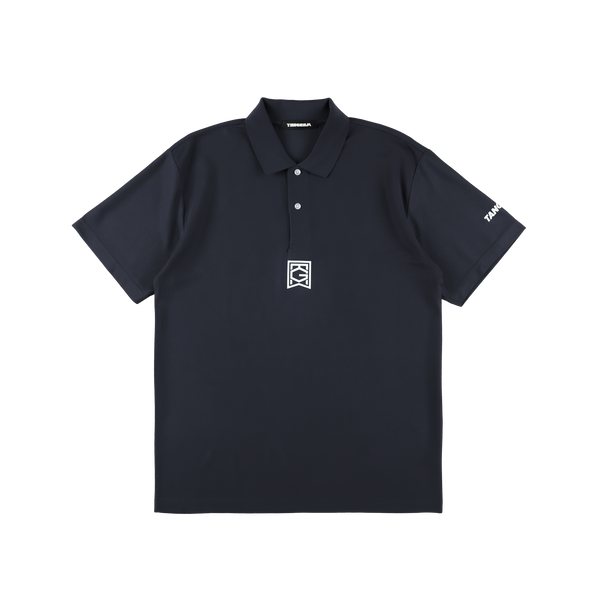 ON THE GRASS NEON POLO SHIRTS INDIGO TGS-MPL87