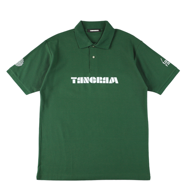 TURF LOGO POLO SHIRTS GREEN TGS-MPL94
