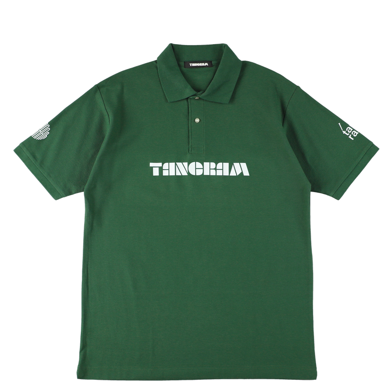 TURF LOGO POLO SHIRTS GREEN TGS-MPL94