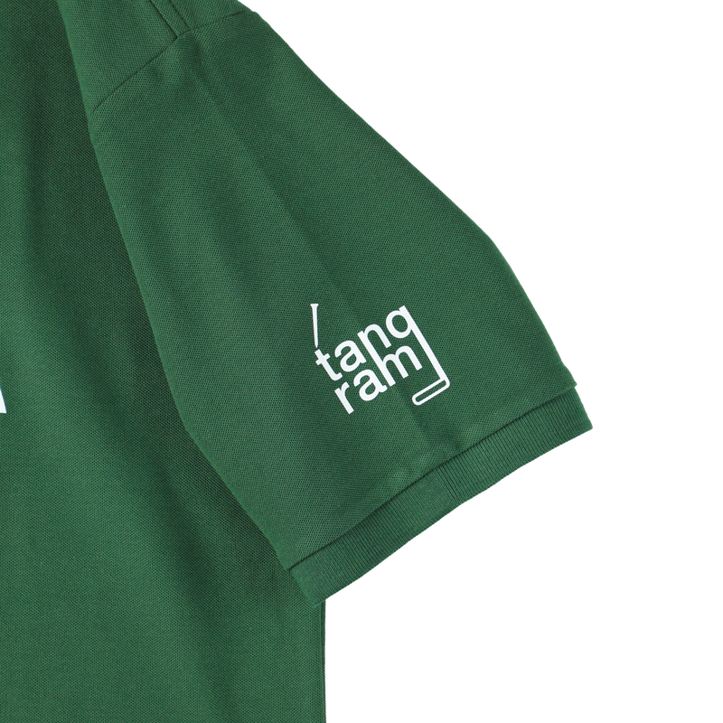 TURF LOGO POLO SHIRTS GREEN TGS-MPL94