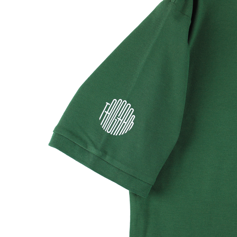 TURF LOGO POLO SHIRTS GREEN TGS-MPL94