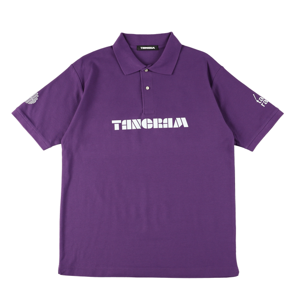 TURF LOGO POLO SHIRTS PURPLE TGS-MPL94