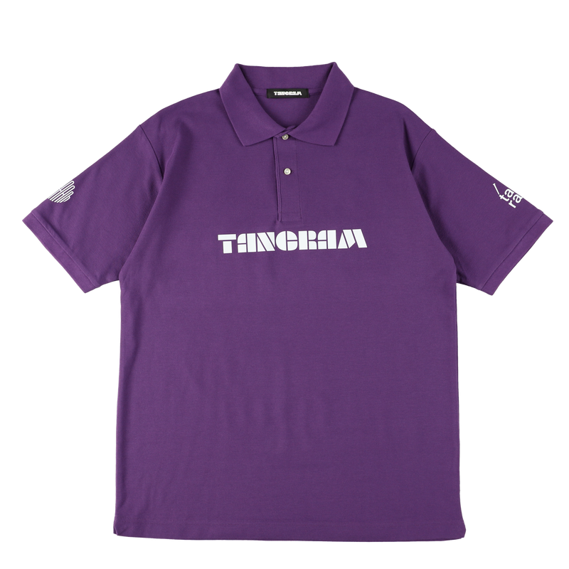 TURF LOGO POLO SHIRTS PURPLE TGS-MPL94