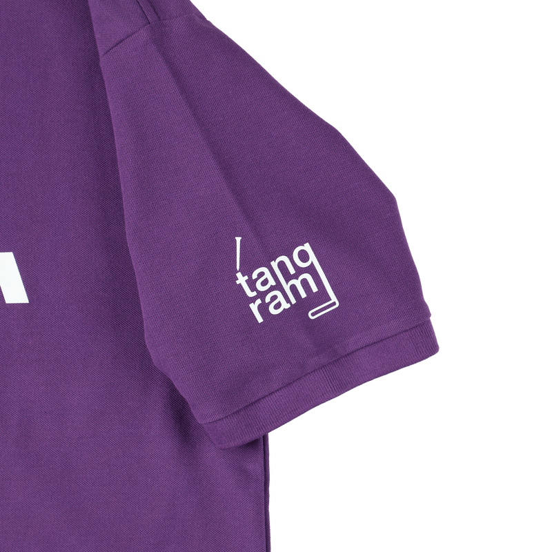 TURF LOGO POLO SHIRTS PURPLE TGS-MPL94