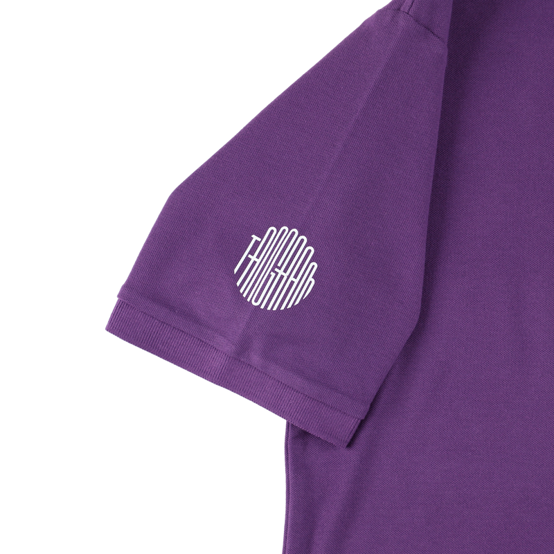 TURF LOGO POLO SHIRTS PURPLE TGS-MPL94