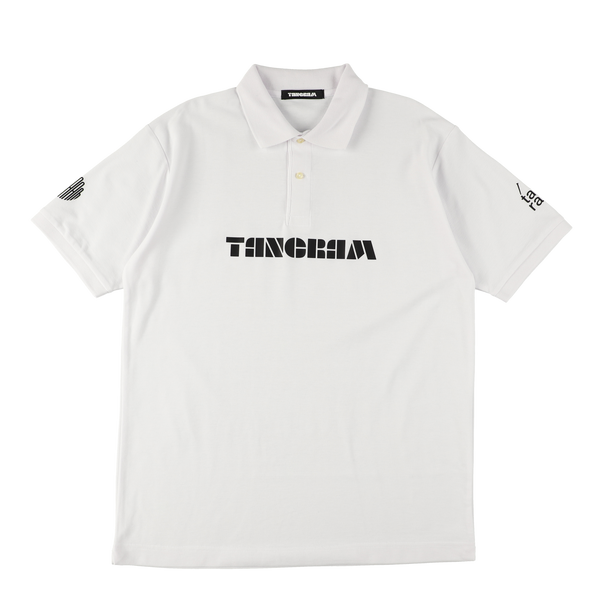 TURF LOGO POLO SHIRTS WHITE TGS-MPL94