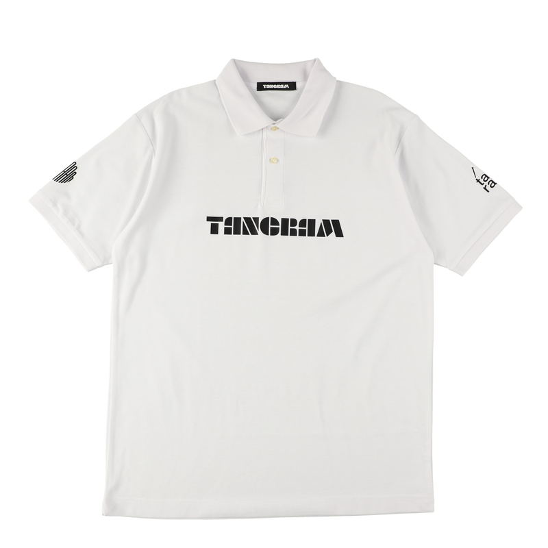 TURF LOGO POLO SHIRTS WHITE TGS-MPL94
