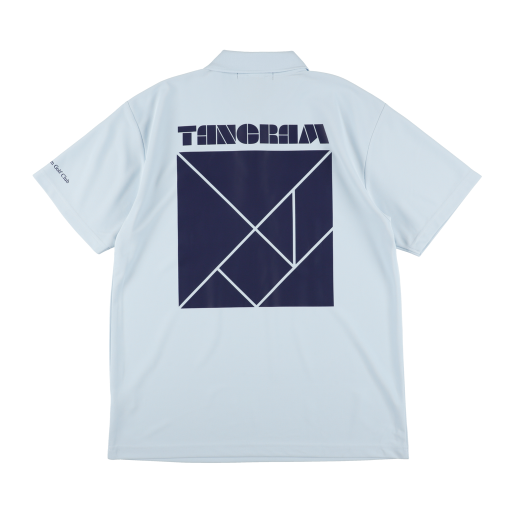 BASIC PUZZLE LOGO POLO SHIRTS LIGHT BLUE TGS-MPL97 – TANGRAM