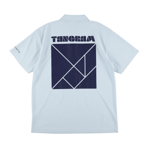 BASIC PUZZLE LOGO POLO SHIRTS LIGHT BLUE TGS-MPL97 – TANGRAM