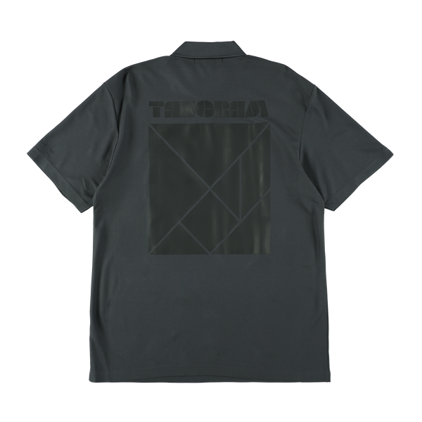 BASIC PUZZLE LOGO POLO SHIRTS CARBON GRAY TGS-MPL97