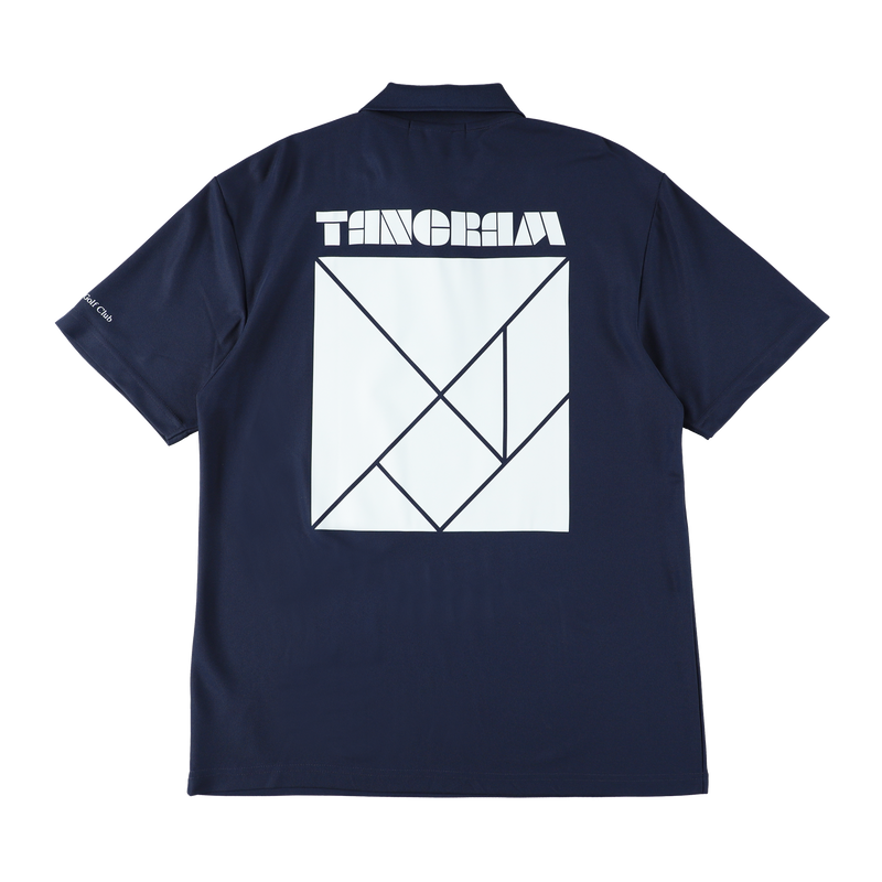 BASIC PUZZLE LOGO POLO SHIRTS INDIGO TGS-MPL97