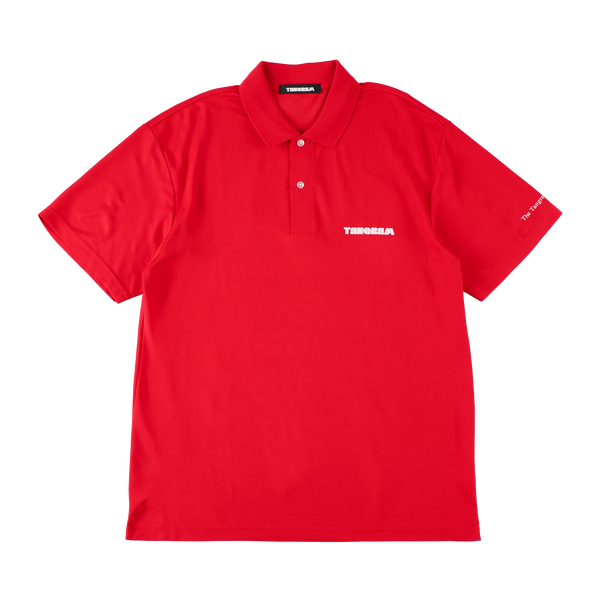 BASIC PUZZLE LOGO POLO SHIRTS RED TGS-MPL97
