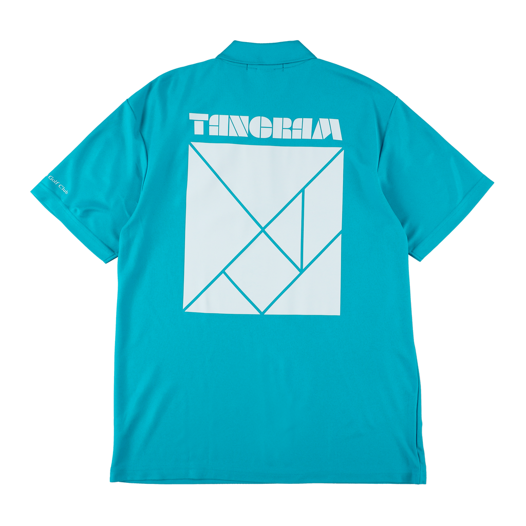 BASIC PUZZLE LOGO POLO SHIRTS TURQUISE TGS-MPL97 – TANGRAM