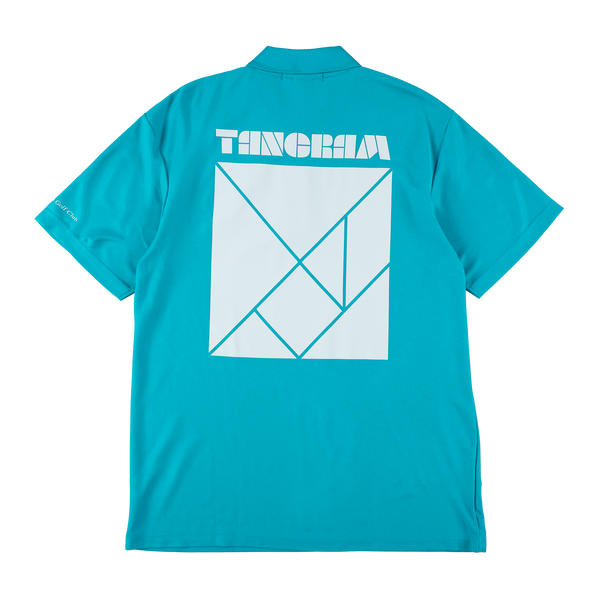 BASIC PUZZLE LOGO POLO SHIRTS TURQUISE TGS-MPL97 – TANGRAM
