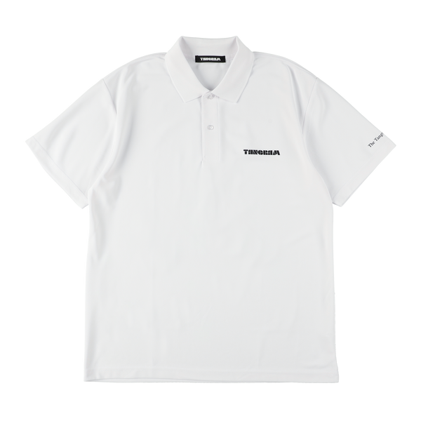 BASIC PUZZLE LOGO POLO SHIRTS WHITE TGS-MPL97
