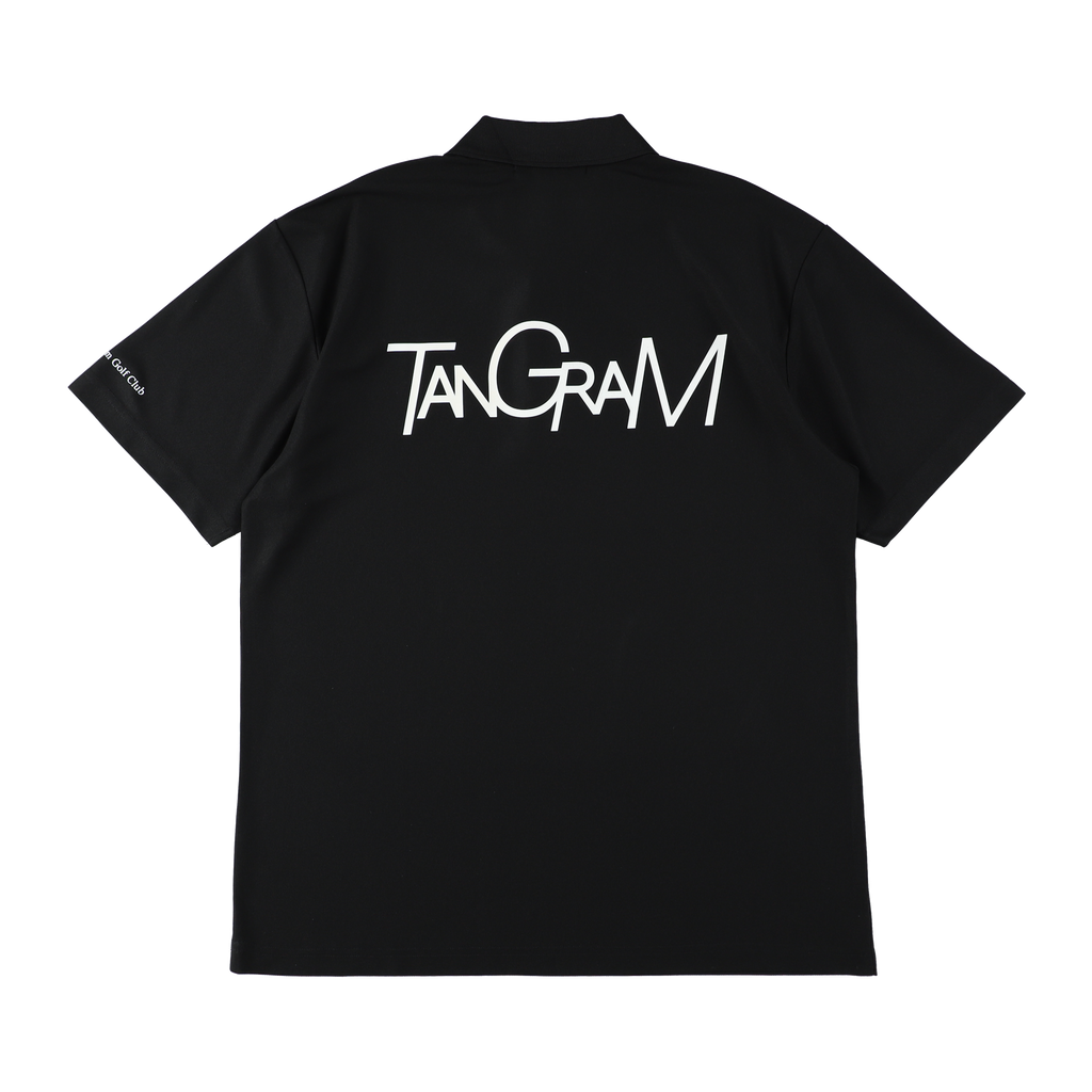 TANGRAM TGS-MT89 モックネック 半袖シャツ ブラック S TANGRAM 【公式