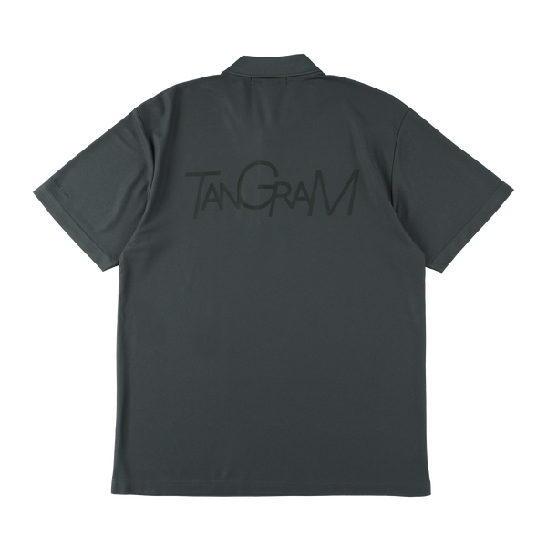 BASIC TGM LOGO POLO SHIRTS CARBON GRAY TGS-MPL98
