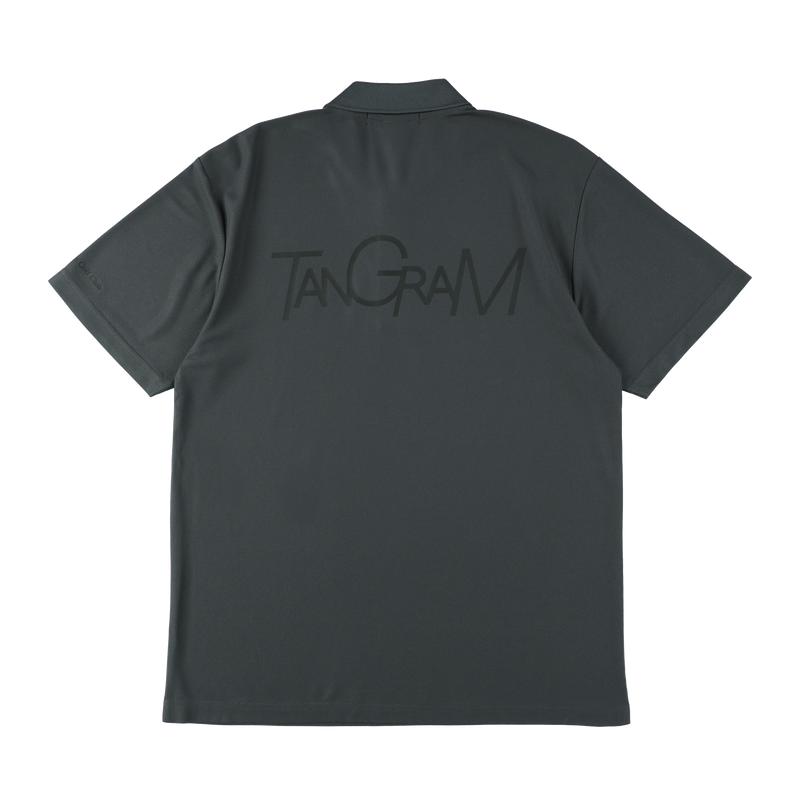 BASIC TGM LOGO POLO SHIRTS CARBON GRAY TGS-MPL98