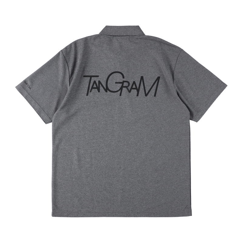 BASIC TGM LOGO POLO SHIRTS HEATHER CHARCOAL TGS-MPL98