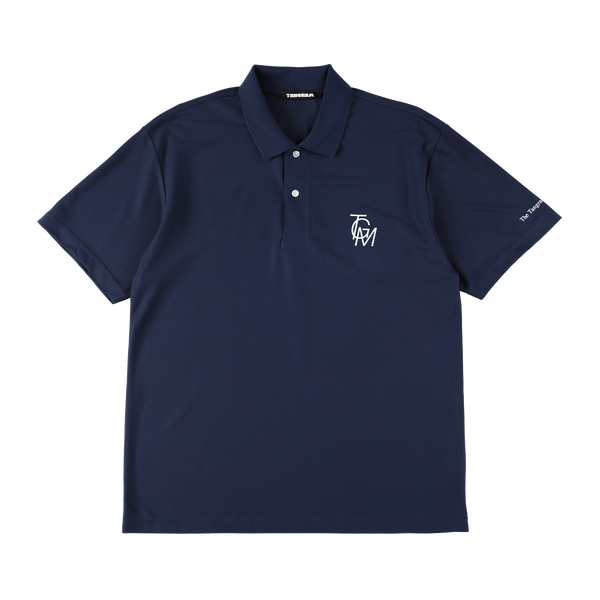BASIC TGM LOGO POLO SHIRTS INDIGO TGS-MPL98