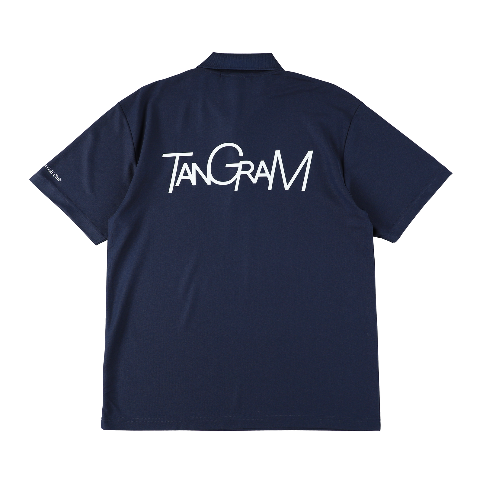 ・TANGRAM × CLUBHAUS Polo Shirt BASIC TGM LOGO POLO SHIRTS INDIGO TGS-MPL98 – TANGRAM