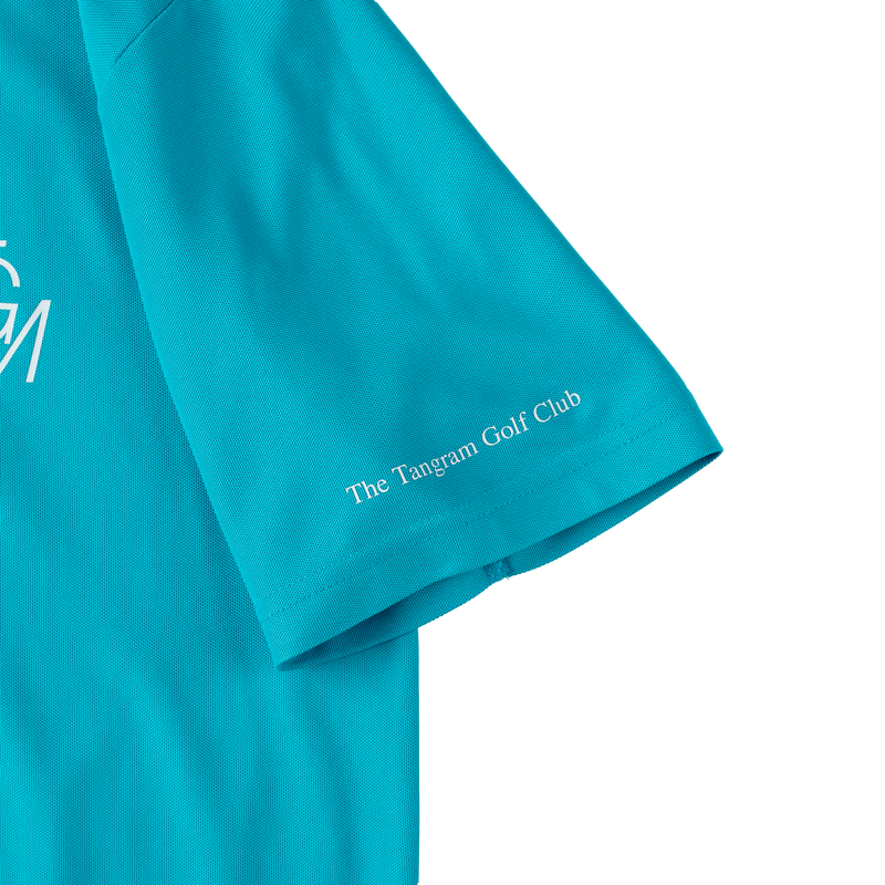 BASIC TGM LOGO POLO SHIRTS TURQUISE TGS-MPL98