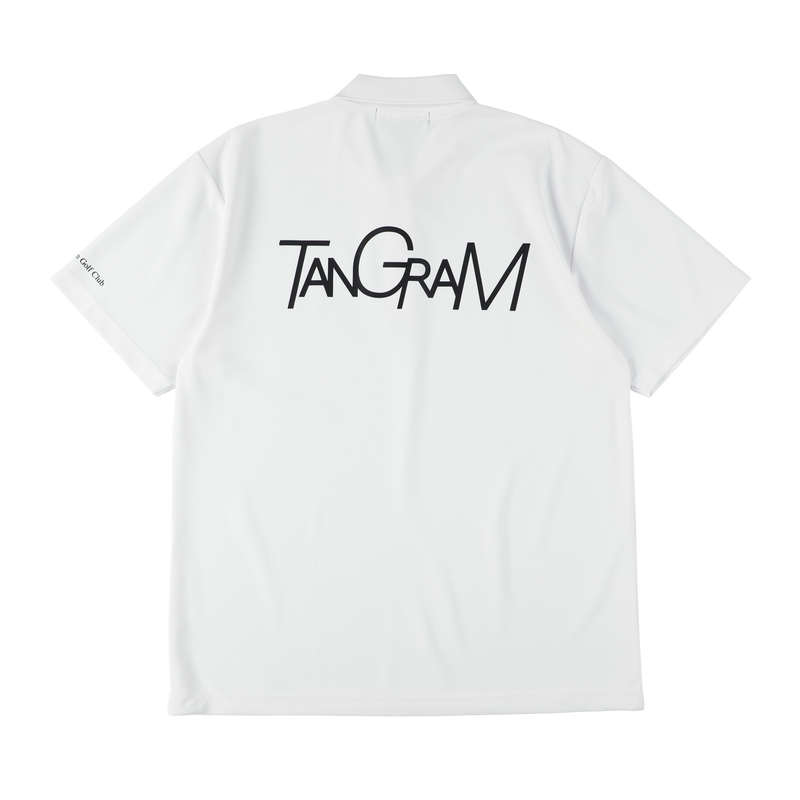 BASIC TGM LOGO POLO SHIRTS WHITE TGS-MPL98