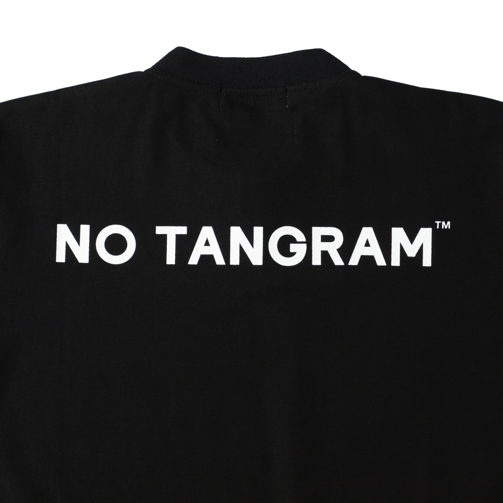 NO COFFEE×TANGRAM HENRY POLO BLACK TGS-MPLNC01