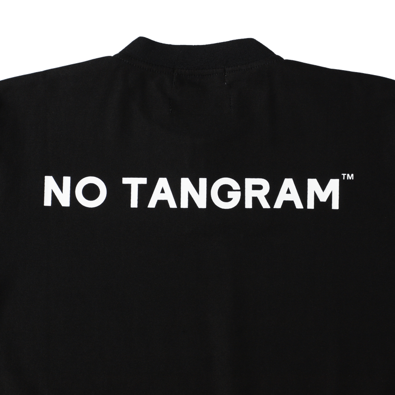 NO COFFEE×TANGRAM HENRY POLO BLACK TGS-MPLNC01