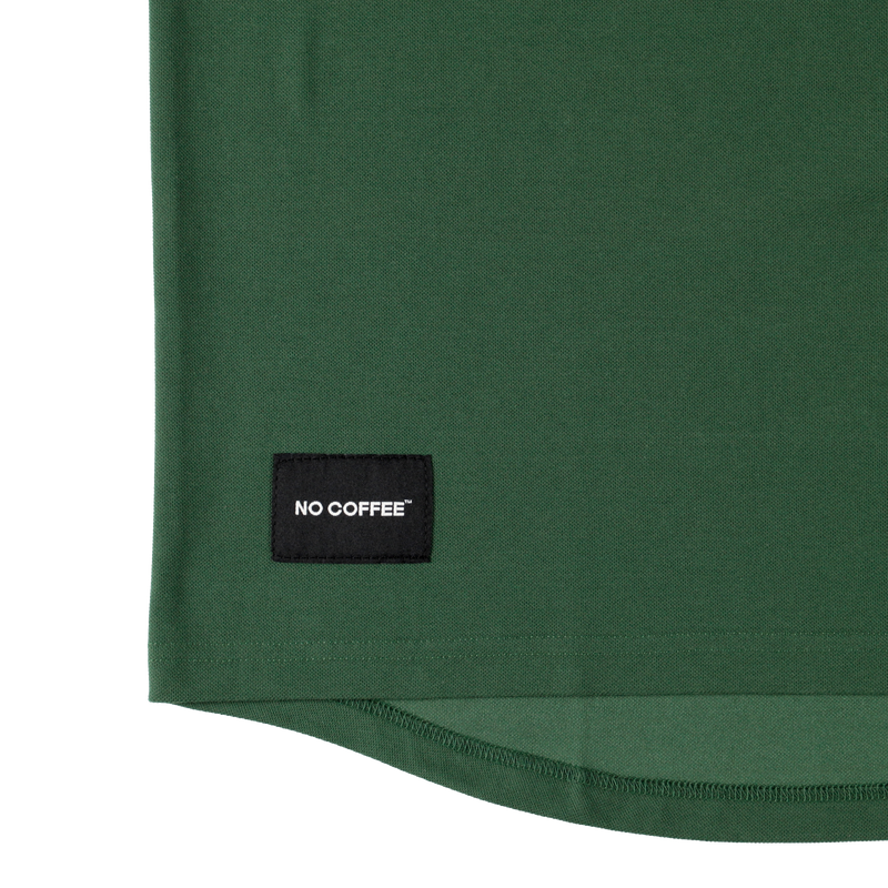 NO COFFEE×TANGRAM HENRY POLO GREEN TGS-MPLNC01