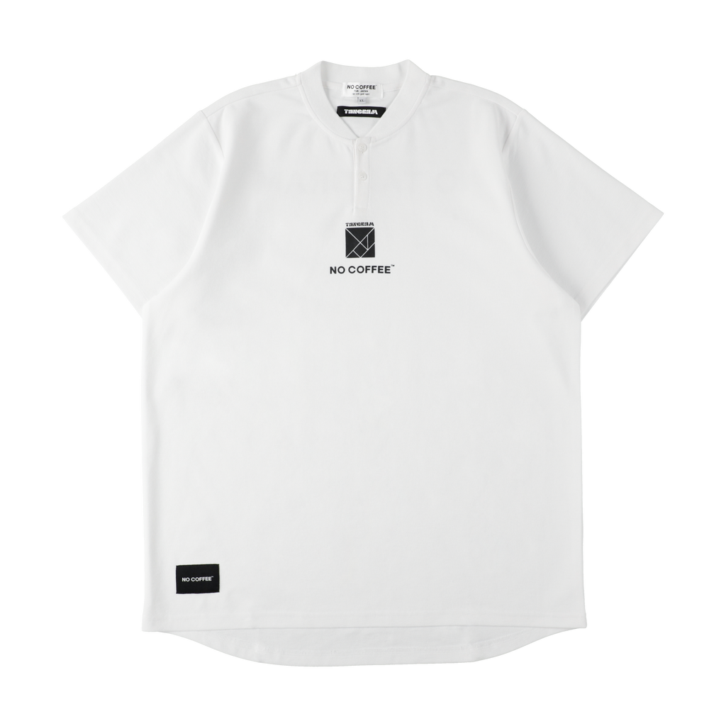 NO COFFEE×TANGRAM HENRY POLO WHITE TGS-MPLNC01
