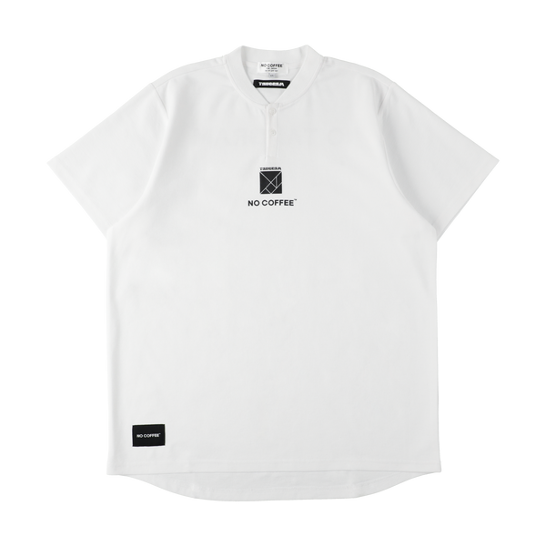 NO COFFEE×TANGRAM HENRY POLO WHITE TGS-MPLNC01