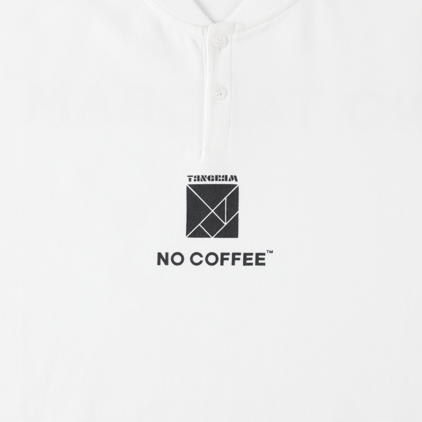 NO COFFEE×TANGRAM HENRY POLO WHITE TGS-MPLNC01