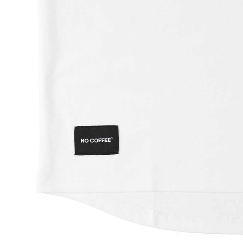 NO COFFEE×TANGRAM HENRY POLO WHITE TGS-MPLNC01