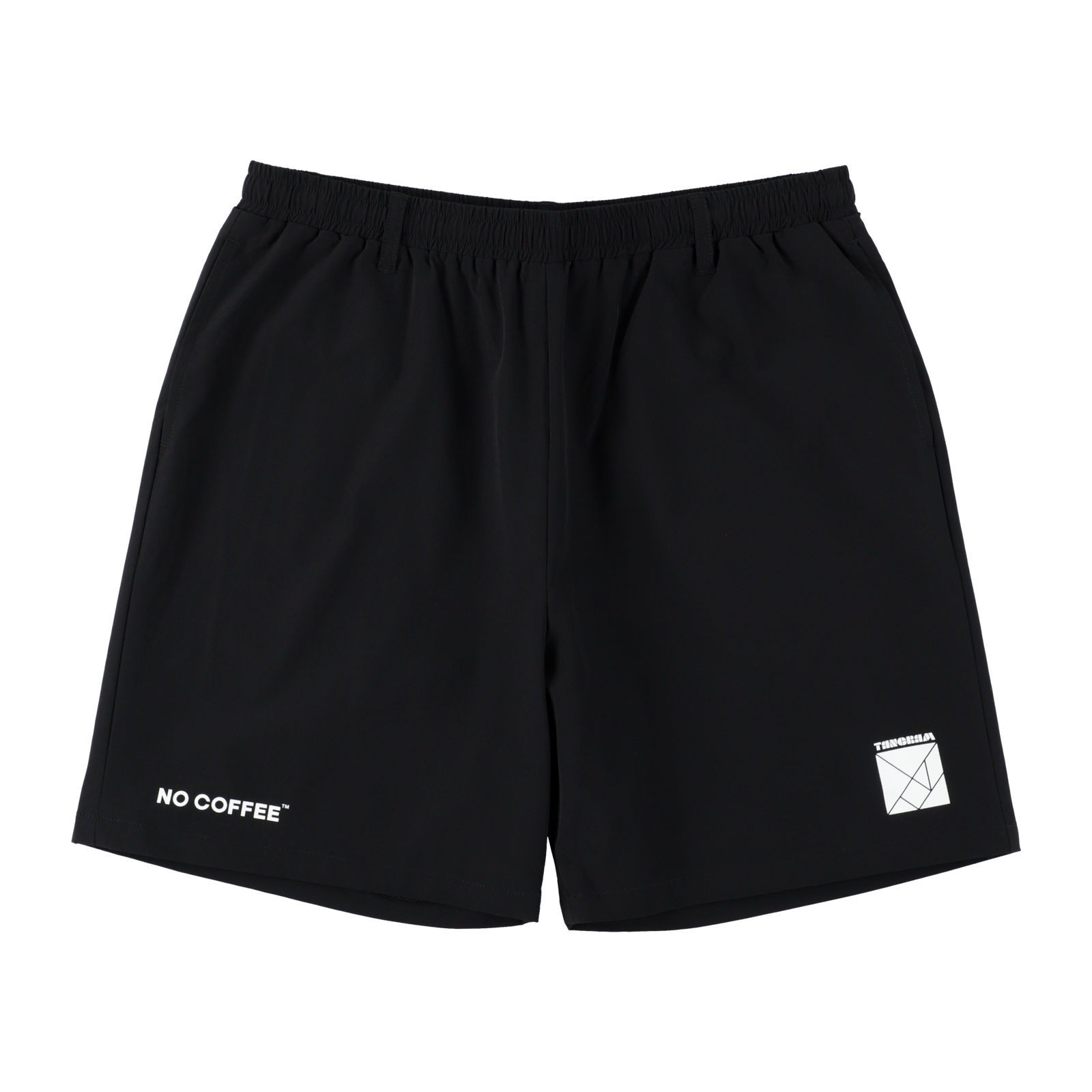NO COFFEE×TANGRAM NYLON SHORT PANTS BLACK TGS-MPNC01 NO COFFEE×TANGRAM NYLON SHORT PANTS BLACK TGS-MPNC01